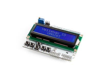 Whadda WPSH203 LC-display Geschikt voor serie: Arduino