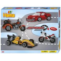Hama strijkkralenset - racen, 4000st. - thumbnail