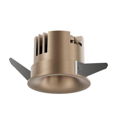 Lucide SNAXX - Inbouwspot - Ø 8 cm - LED Dimb. - CCT - 1x12W 2700K/4000K - Champagne kleur | Premium Lucide SNAXX - Inbouwspot - Ø 8 cm - LED Dimb. - CCT - 1x12W 2700K/4000K - Champagne kleur | Premium