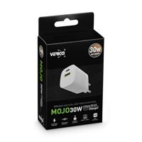 Verico Mojo 30W GaN 2 USB-oplader 30 W 1x USB-A, 1x USB-C Wit Binnen - thumbnail