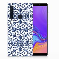 Samsung Galaxy A9 (2018) TPU Case Flower Blue - thumbnail