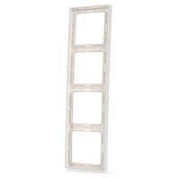 Jung LS990 afdekraam 4-voudig creme