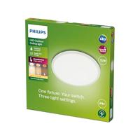 Philips Witte plafonnièreSuperSlim Ø 25cm - 929003191201 - thumbnail