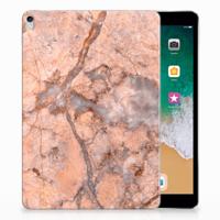 Apple iPad Pro 10.5 Tablet Back Cover Marmer Oranje - thumbnail