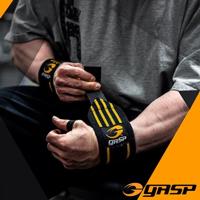 GASP Hardcore Wrist Wraps Black/Grey - thumbnail