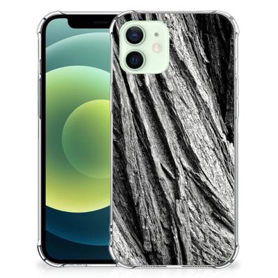 Stevig Telefoonhoesje iPhone 12 Mini Boomschors Grijs Stevig Telefoonhoesje iPhone 12 Mini Boomschors Grijs