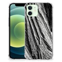 Stevig Telefoonhoesje iPhone 12 Mini Boomschors Grijs - thumbnail