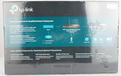 TP-LINK 8 Port Gigabit PoE Switch Unmanaged Gigabit Ethernet
