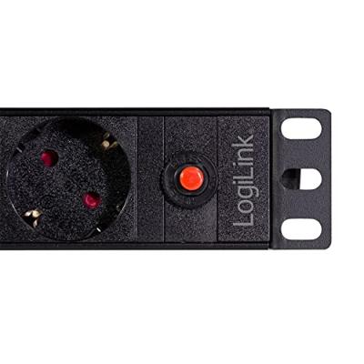 LogiLink PDU8C02 energiedistributie 1U Zwart 8 AC-uitgang(en) LogiLink PDU8C02 energiedistributie 1U Zwart 8 AC-uitgang(en)