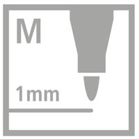 STABILO pen 68 - viltstift - arty - metalen set 65 st. - thumbnail