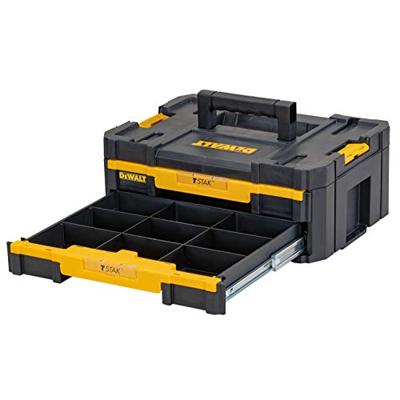 DeWALT DWST1-70706 TSTAK-BOX IV met 2 ondiepe lades met 9 vakjes - thumbnail