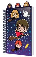 Harry Potter notitieboek Zweinstein Led junior A5 papier blauw - thumbnail
