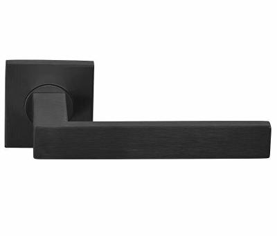 Formani Basics BSQ2-G deurkruk geveerd op vierkant rozet - PVD gunmetal