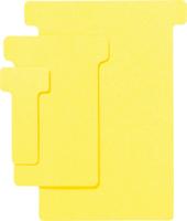 T-kaart Djois formaat 3 77mm geel 100 stuks - thumbnail