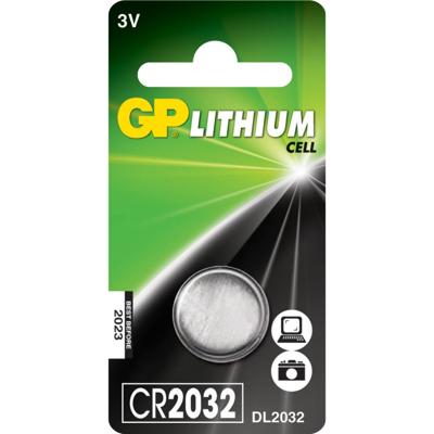 GP Knoopcel Batterij CR2032 - 3v GP Knoopcel Batterij CR2032 - 3v