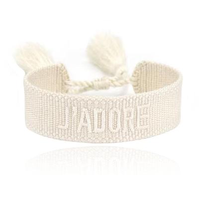 Deja J'adore Minimalistische Armband - Wit