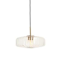 Light & Living Hanglamp 'Pleat' Glas, 40cm, kleur Transparant - thumbnail