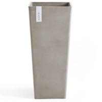 Ecopots Rotterdam High kunststof bloempot Taupe - Ø 30,3 cm - thumbnail