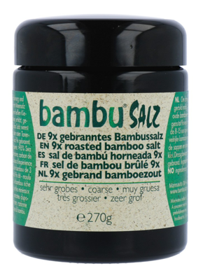 Bambu Salz Bamboezout Zeer Grof 9x Gebrand