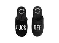 Fuck Off Sloffen - Zwart - thumbnail