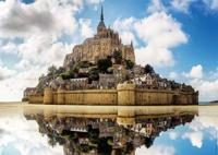 Puzzel van 1000 stukjes: Abdij van Mont Saint Michel, Roots and Wings, Nathan, vanaf 14 jaar, 41170561 - thumbnail