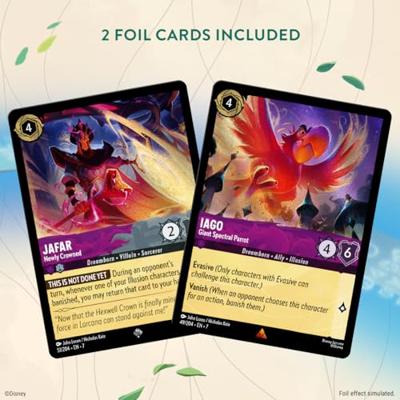 Disney Lorcana TCG Archazia's Island starter deck Jafar Iago