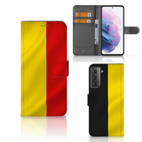 Samsung Galaxy S21 Plus | Bookstyle Case | Belgische Vlag - thumbnail