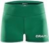 Craft 1906987 Squad Hotpants JR - Team Green - 146/152