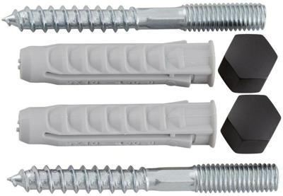 MONTAGESET M8 GARDELUX-2 MAT ZWART (2095)