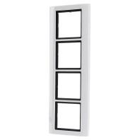 Merten 400419 Afdekking Frame AquaDesign Polar-wit 1 stuk(s) - thumbnail