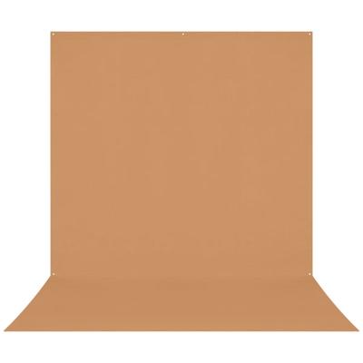 Westcott X-Drop Pro Kreukbestendig 8' x 13' (2,44 x 3,96 m) Sweep Achtergrond voor full-body foto's en groepsportretten, video-interviews en fotocabines - draagbaar en reisvriendelijk (bruine suiker)