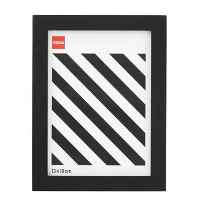 HEMA Fotolijst Hout 13x18 Zwart (zwart)