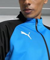 PUMA teamLIGA Trainingsjack Blauw Zwart - thumbnail