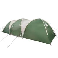 VidaXL Koepeltent 8-persoons waterdicht groen - thumbnail