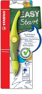 Rollerpen STABILO Easyoriginal linkshandig limoen/groen blister à 1 stuk Rollerpen STABILO Easyoriginal linkshandig limoen/groen blister à 1 stuk