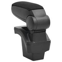 VidaXL Armsteun 16x30x(40-50) cm abs zwart - thumbnail