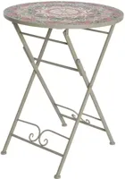 Outdoor Living by Decoris bistrotafel narbonne 60x76cm taupe - thumbnail