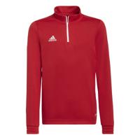adidas Entrada 22 Trainingstrui 1/4-Zip Kids Rood Wit - thumbnail