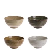 HKliving Kyoto kom (Ø16,8 cm) (set van 4) - thumbnail