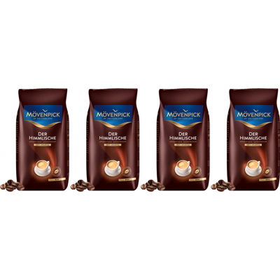 Mövenpick Der Himmlische - koffiebonen - 4 x 1 kilo