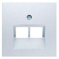 Centraalplaat UAE doos 2 x RJ45 Berker S1 polar wit 14098989 - thumbnail