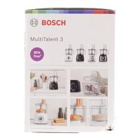 BOSCH MCM3501M MultiTalent 3 Food Processor - RVS / Zwart - thumbnail
