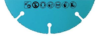 Makita Accessoires Doorslijpschijf 125X1.0 Multi Hm - B-57722 - B-57722 Makita Accessoires Doorslijpschijf 125X1.0 Multi Hm - B-57722 - B-57722