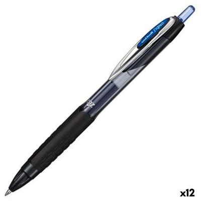Gelschrijver uni-ball signo eco 207e m blauw | 12 stuks