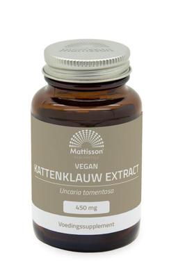 Mattisson HealthStyle Kattenklauw Extract Capsules Mattisson HealthStyle Kattenklauw Extract Capsules