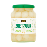 Jumbo Zoetzuur Zilver Uitjes 320 g - thumbnail