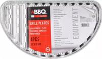 BBQ Grillschaal halfrond set a 4 stuks - thumbnail