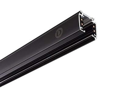 Deko Light 710005 D Line Aufbaustromschiene 2m 230V-railsysteemcomponenten Stroomrail 3-fasig Zwart Deko Light 710005 D Line Aufbaustromschiene 2m 230V-railsysteemcomponenten Stroomrail 3-fasig Zwart