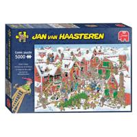 Jumbo Jan van Haasteren Het dorp van de kerstman 5000 stukjes - thumbnail