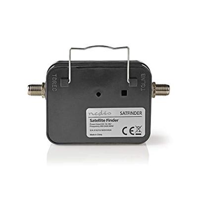 Satellietmeter die de signaalsterkte meet